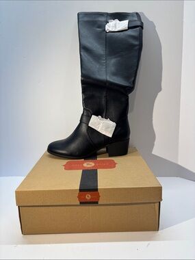 Ball Band Women's Black Knee High Riding Boots Size 10 NWT New in Box